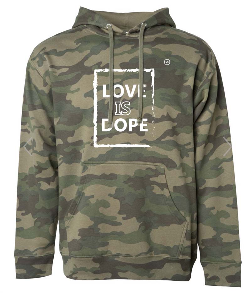 Dope best sale camo hoodie